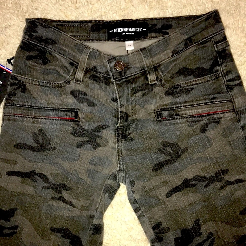 Etienne Marcel Camo Jeans- NEW!